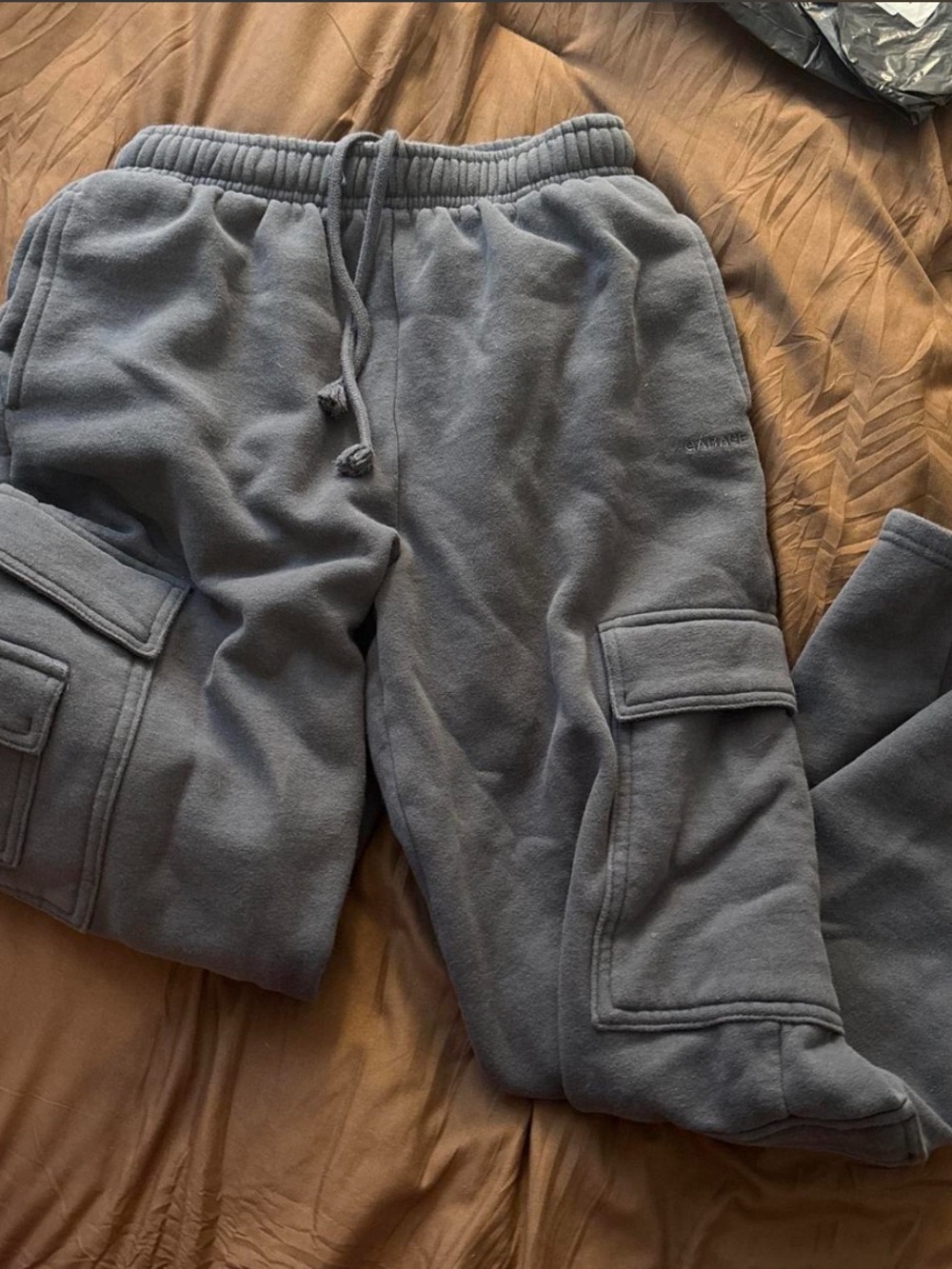 Garage Women's Gray Cargo Sweatpants